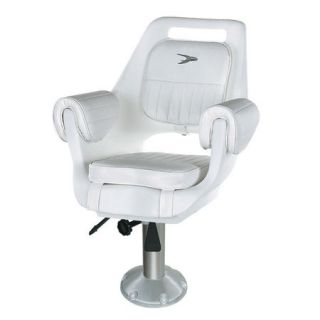 Wise Deluxe Pilot Chair w/12 18 Adjustable Pedestal and Seat Slide 39863