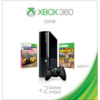 Xbox 360 250GB Spring Value Console Bundle with Borderlands 2 and Forza Horizon