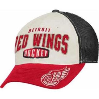 Reebok CG ES34Z PTE DRW_L   XL Detroit Red Wings Garment Washed Meshback Flex Slouch Hat   Large   X Large
