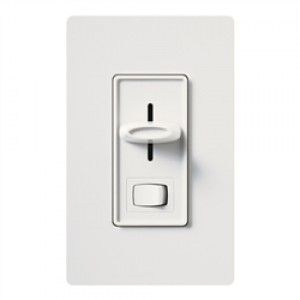 Lutron SCL 153P WH Dimmer Switch, Skylark Light Dimmer, 600W Incandescent/150W CFL or LED, Multi Location   White