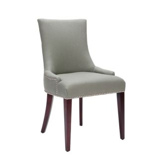 Safavieh Becca Grey Linen Dining Chair   Shopping   Great