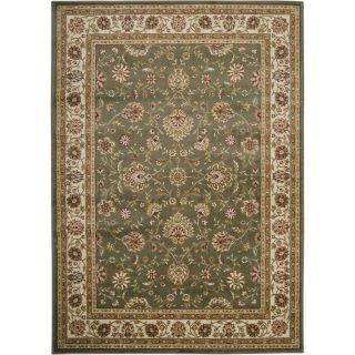 Artistic Weavers Albany Green Rectangular Indoor Woven Area Rug (Common 8 x 10; Actual 94 in W x 123 in L x 2.4 ft Dia)