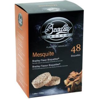 Bradley Mesquite Bisquettes 48 Pack