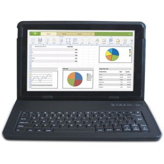 RCA Pro 10 with WiFi 10.1" Touchscreen Tablet PC Featuring Android 4.2.2 (Jelly Bean) Operating System with Bluetooth Keyboard