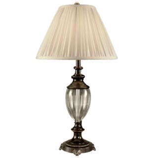 Dale Tiffany Josie Crystal 29.5 H Table Lamp with Empire Shade