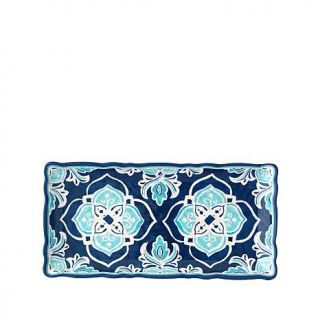 Le Cadeaux Havana Melamine Baguette Tray   7760601