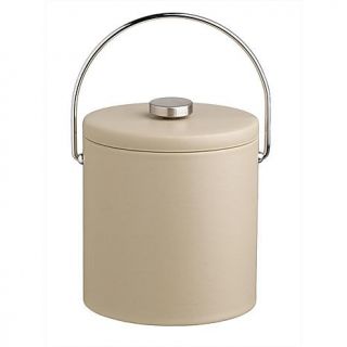 Contempo Tall 3 Quart Leatherette Ice Bucket with Lid   7624550