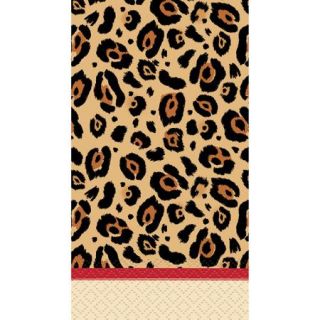 Cheetah Print Paper Guest Towels, 16ct