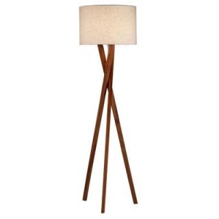 Adesso Brooklyn 63 in. Walnut Floor Lamp 3227 15