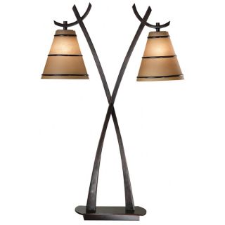 Iommi 2 light Oil Rubbed Bronze Table Lamp   14695497  