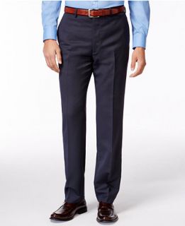 DKNY Navy Tight Stripe Pants Extra Slim Fit   Suits & Suit Separates