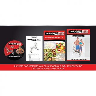 Wonder Core® MAX Exercise System with Workout DVD and Nutrition Guide   7742434