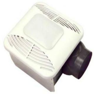 USI Electric 110 CFM Ceiling Bath Exhaust Fan with Night Light and Fan Light BF 1106L52UQ
