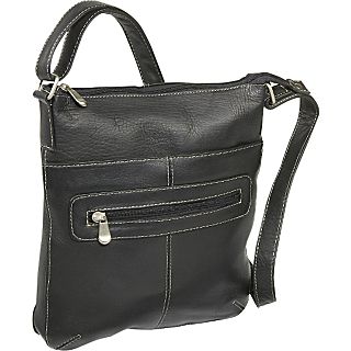Le Donne Leather Vertical Crossbody Bag