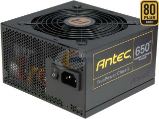 Antec TruePower Classic series TP 650C 650W 80 PLUS GOLD Certified Power Supply