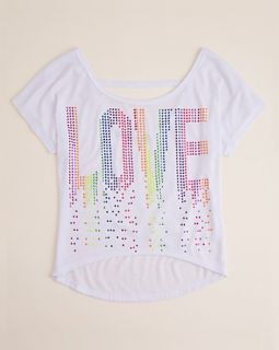 Vintage Havana Girls' Studded Neon Tee   Sizes S XL