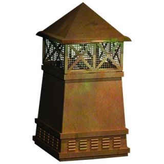 CopperCraft Knight Copper Chimney Pot POTCPKN1