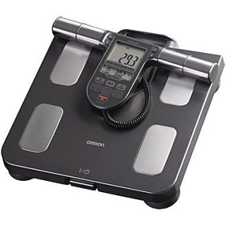 Omron HBF 514C Full Body Sensor Body Composition Monitor and Scale, 330 lbs., Black