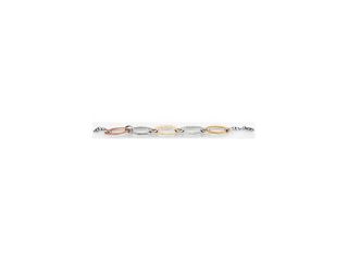 CleverSilvers Oval Hammered Bracelet