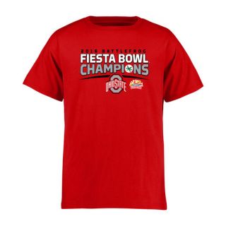 Ohio State Buckeyes Youth Scarlet 2016 Fiesta Bowl Champions Flavor T Shirt