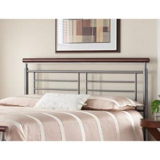 Fashion Bed Group by Leggett & Platt Fontane Silver/Cherry Headboard, Multiple Sizes