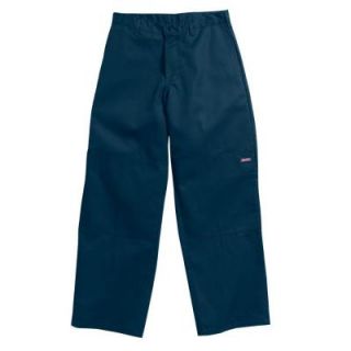 Dickies Loose Fit 30 in. x 32 in. Polyester Double Knee Multi Use Pocket Pant Dark Navy 7118738DN30 32