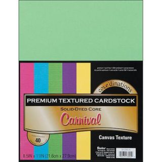 Core'dinations Cardstock Value Pack, 8.5" x 11", 40pk