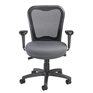 Nightingale Chairs Mid Back LXO Task Chair; Mystic Gray