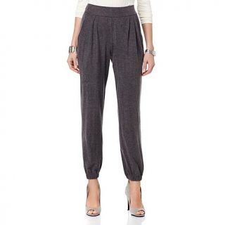 MarlaWynne Lounge Slouch Butter Jersey Pants   7561340