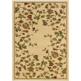 Sedia Home Remy 5 ft 3 in x 7 ft 6 in Beige Floral Area Rug