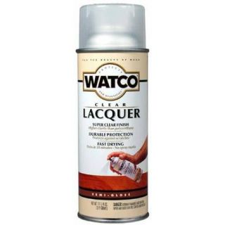 Watco Lacquer Clear Wood Finish, Semi Gloss