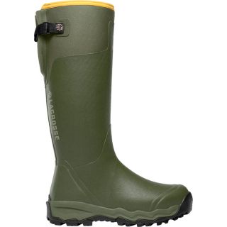 LaCrosse Alphaburly Pro 18in. Rubber Boot — Green, Size 11, Model# 376001  Rubber Boots