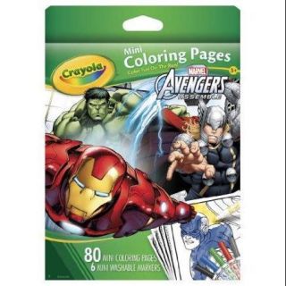 Crayola Avengers Mini Coloring Pages