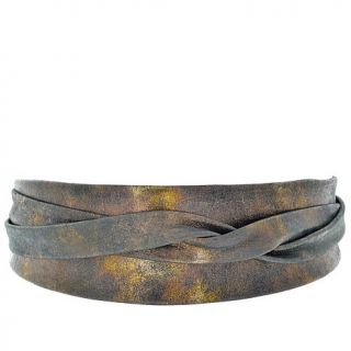 ADA Collection Argentinean Leather Wrap Belt   7888780