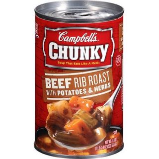 Campbell's Chunky Beef Rib Roast with Potatoes & Herbs Soup 18.8oz