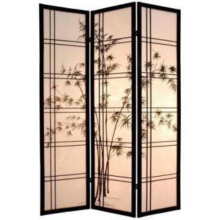 Oriental Furniture Bamboo Tree Room Divider