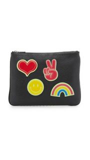 Rebecca Minkoff Pouch with Glow in the Dark Sticker Set