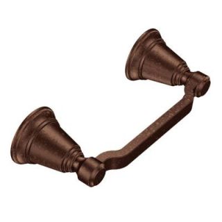 MOEN Rothbury Pivoting Double Post Toilet Paper Holder in Oil Rubbed Bronze YB8208ORB