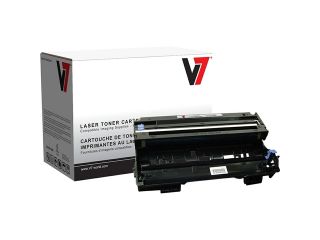 V7 V7DR400 Black Replacement Toner Cartridge for Brother DR400