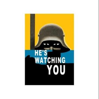 He's Watching You Print (Canvas Giclee 20x30)
