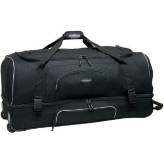 Travelers Club X Large 36" Drop Bottom Rolling Duffel with Telescopic Handle