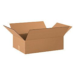 Brand Flat Corrugated Boxes 20 x 15 x 6  Bundle of 25