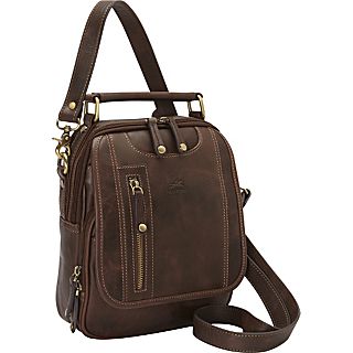 Mancini Leather Goods Deluxe Unisex Travel Shoulder Bag