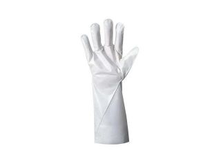 Ansell Size 10 White Barrier 380   410 mm Non Woven Lined 2.5 mil Five Layer Laminated Film Hand Specific Chemical Resistant Gloves