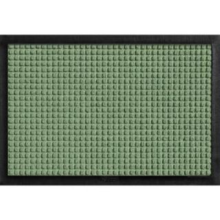 Bungalow Flooring Aqua Shield with Rubber Border Light Green 17.5 in. x 26.5 in. Pet Mat 200531827