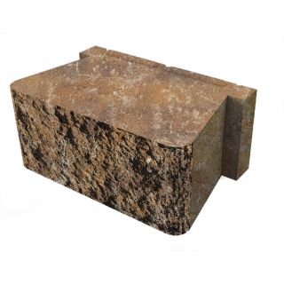 Toscana Basic Concrete Retaining Wall Block (Common 12 in x 5 in; Actual 12 in x 5.3 in)