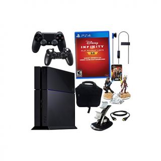 Sony PlayStation 4 PS4 500GB Console with Bag, Dual Dock Charger and "Disney In   7888735