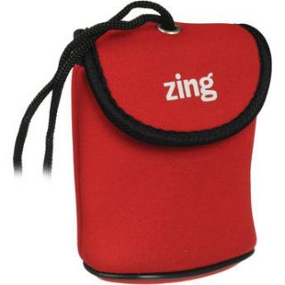 Zing Designs  Camera Pouch, Medium (Red) 563 202