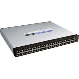 Cisco 48 Port 10/100 Stackable Smart Switch with 4 SLM248G4PS