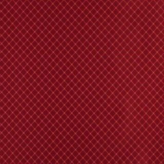 D328 Red and Green Diamond Woven Jacquard Upholstery Fabric (By The